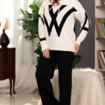 ترنج هودي صوف حريمي شتوي