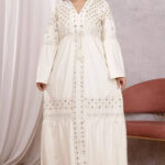 عباية قطيفة تطريز شتوي