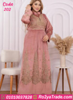 عباية شتوي مطرزة فخمة