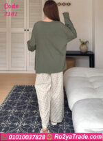 بيجامة صيفي قطن حريمي