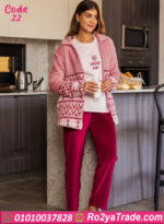 بيجامة شتوي فرو ألما