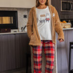 بيجامة فرو شتوي حريمي