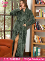 روب شتوي طويل ناعم