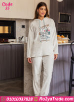 بيجامة فرو Snoopy شتوي