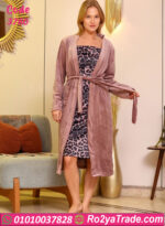 كاش مايوه قطيفة ليوبارد