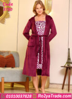 كاش مايوه قطيفة ليوبارد