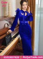 دريس قطيفة شتوي دانتيل