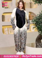 جمبسوت قطيفة شتوي ليوبارد