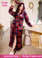 روب شتوي قطيفة طويل