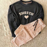 بيجامة قطيفة شتوي