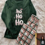 بيجامة قطيفة هوهو