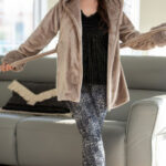 بيجامة قطيفة شتوي 3 قطع