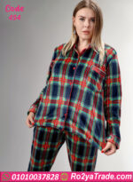 بيجامة شتوي قطيفة بيج سايز