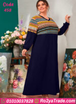 دريس شتوي تطريز بيج سايز