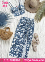 طقم لانجري ميني جيب مشجر