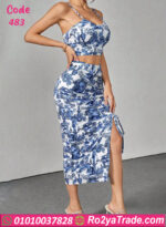 طقم لانجري ميني جيب مشجر