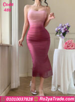 فستان لانجري طويل شيفون