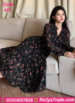 دريس شيفون طويل