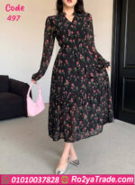 دريس شيفون طويل