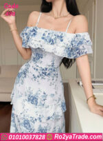 فستان صيفي شيفون طويل