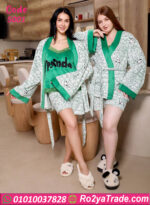 طقم باندا قطيفة شتوي