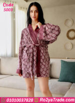 طقم هوت شورت قطيفة شتوي