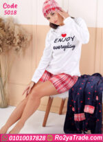 طقم هوت شورت شتوي قطيفة