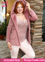 بيجامة فرو نسائية شتوي