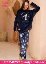 بيجامة شتوي سـنوبـي قطيفة