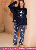 بيجامة شتوي سـنوبـي قطيفة