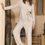 طقم تريكو شتوي ناعم