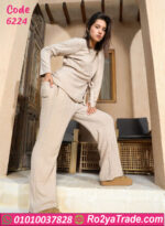 طقم تريكو شتوي ناعم