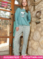 بيجامة شتوي حريمي Snoopy