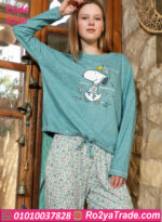 بيجامة شتوي حريمي Snoopy