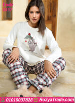 بيجامة فرو شتوي نسائية
