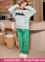 بيجامة شتوي باندا قطيفة