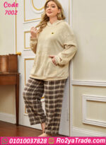 بيجامة فرو شتوي حريمي