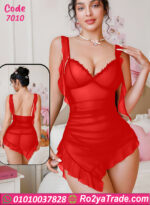 لانجري شيفون قصير