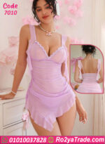 لانجري شيفون قصير