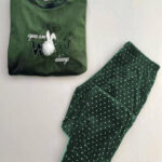 بيجامة قطيفة شتوي