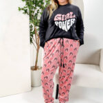 بيجامة شتوي جيرل باور بيج سايز