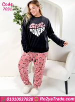 بيجامة شتوي جيرل باور بيج سايز