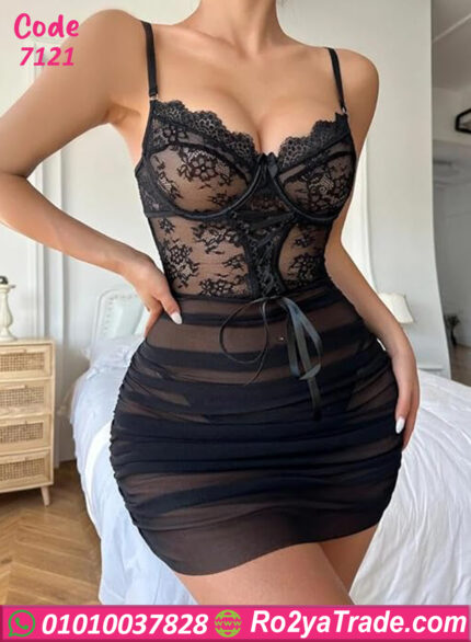 لانجري دانتيل قصير 7121