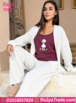 بيجامة شتوي نسائية مريحة