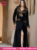 روب شتوي فرو أسود تايجر