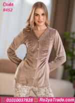 بيجامة قطيفة نسائي شتوي
