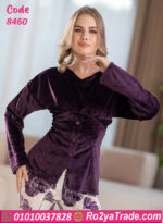 بيجامة قطيفة شتوي حريمي