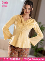 بيجامة قطيفة شتوي حريمي