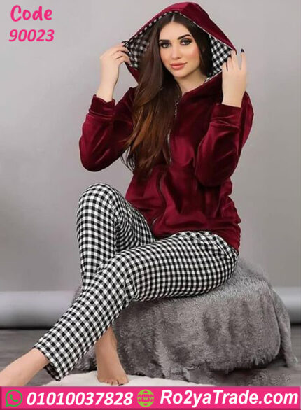 بيجاما شتوي فرو نسائي