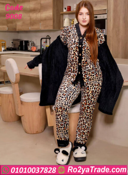 بيچامة ليوبارد بالروب